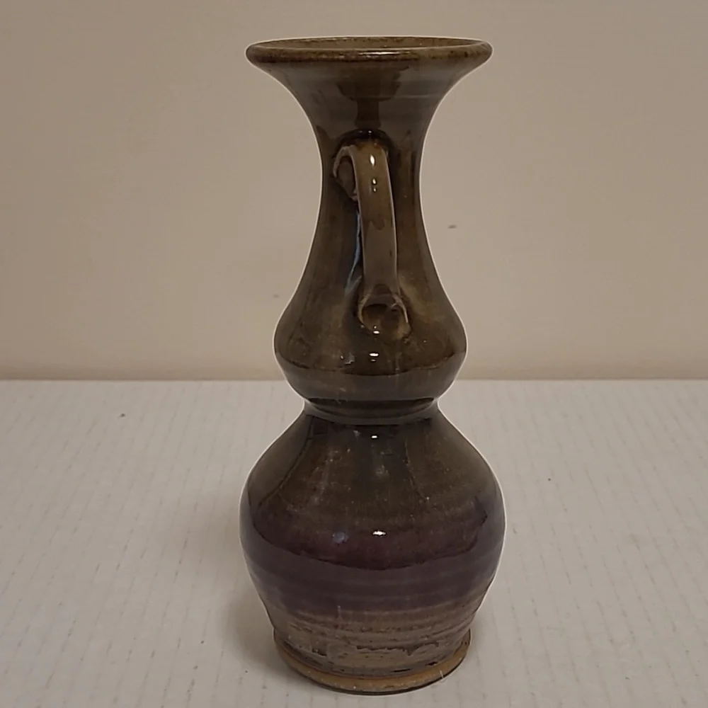 Artist Signed Nicholas Pottery Water Vessel/Vase